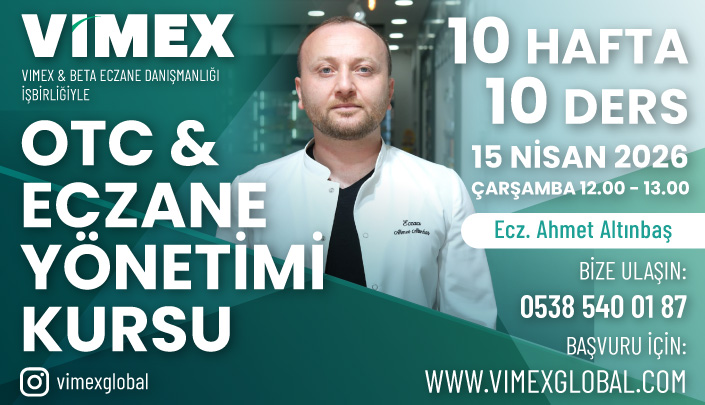 OTC ve Eczane Yönetim Kursu Başlıyor